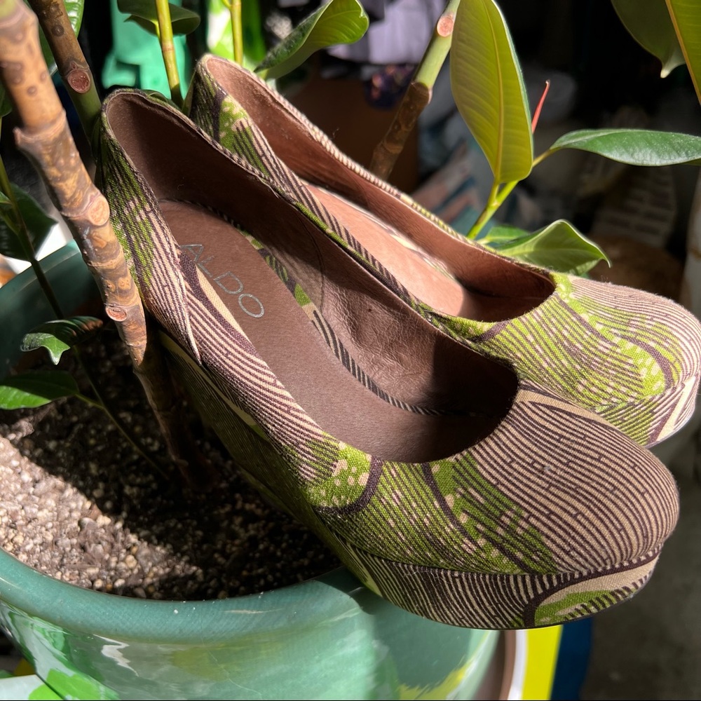 ALDO Forwood Platform Wedge Shoes Women’s Size 6 - Picture 9 of 16